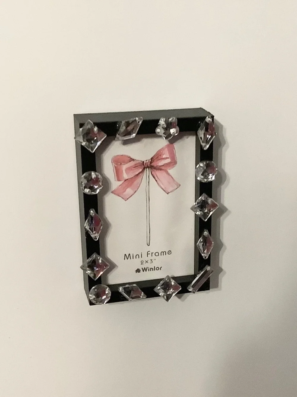 2x3 rhinestone gem picture frame
